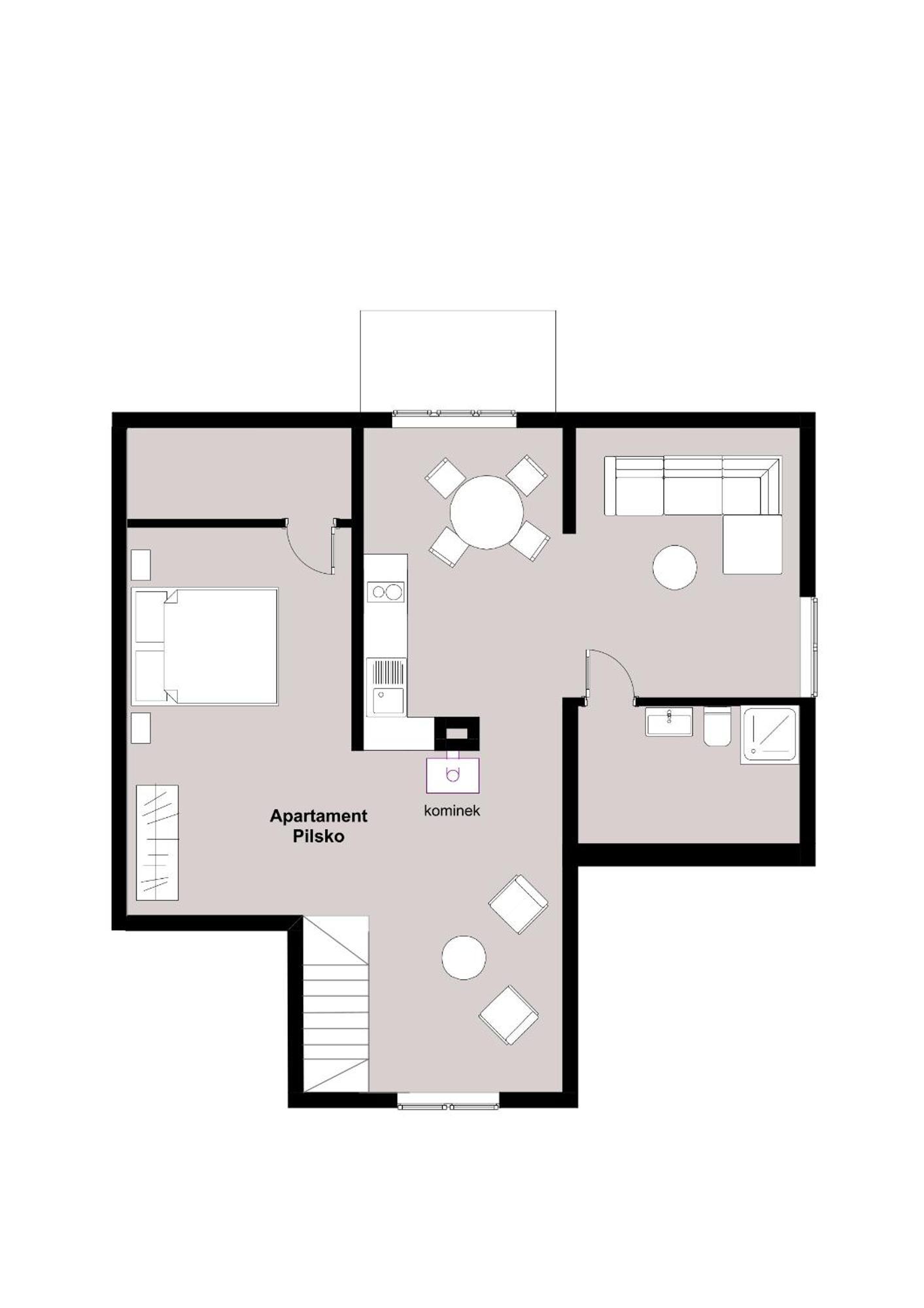 W Deski Dom Apartamenty Кшижова Экстерьер фото